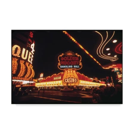 American Eyes 'Vegas Lights' Canvas Art,30x47